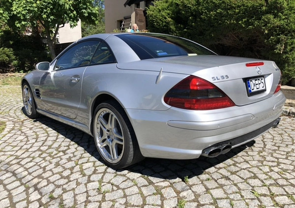 Mercedes-Benz SL cena 134955 przebieg: 99000, rok produkcji 2003 z Wrocław małe 407